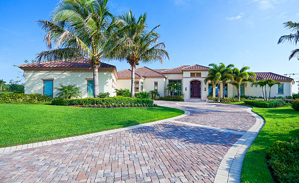 Permeable Paver Driveway in Fort Lee, VA